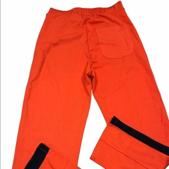 Urban Outfitters size medium orange stripe pants - Picture 4 of 7